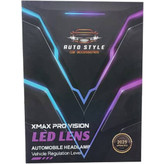 لنز 2.5اینچ بای ال ای دی X MAX اتو استایل Bi LED (55 وات) چراغ جلو خودرو