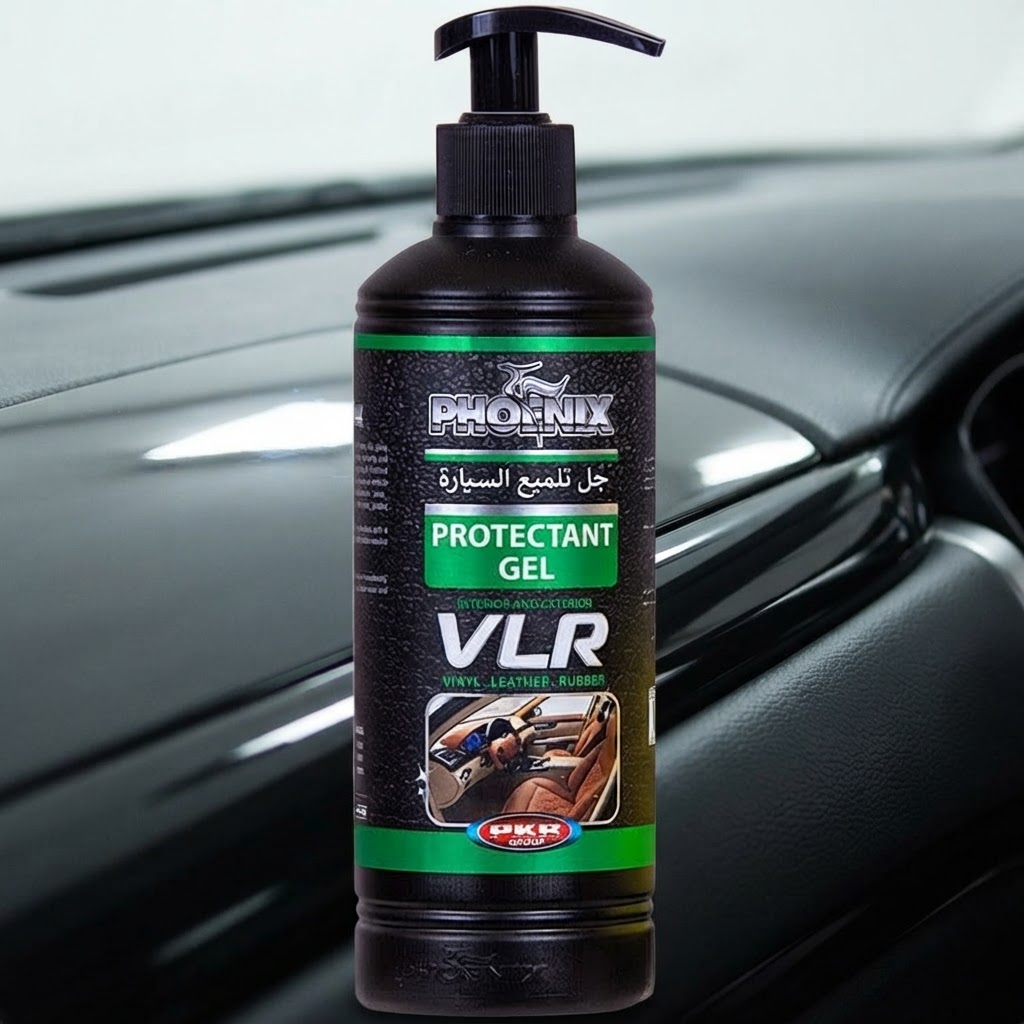 ژل محافظ داشبورد فونیکس VLR | براق‌کننده سطوح پلاستیکی و چرمی خودرو