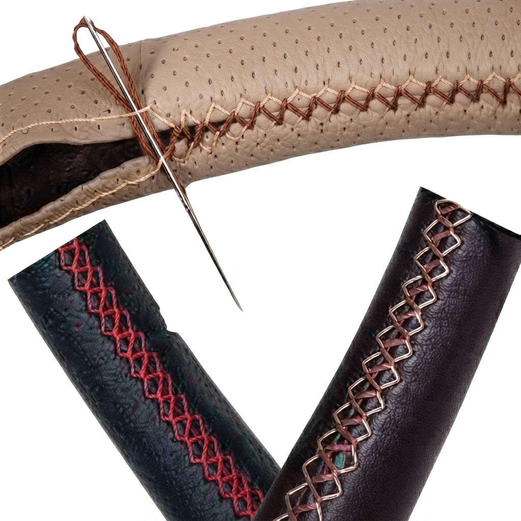 Sewing steering wheel covers for all types of cars