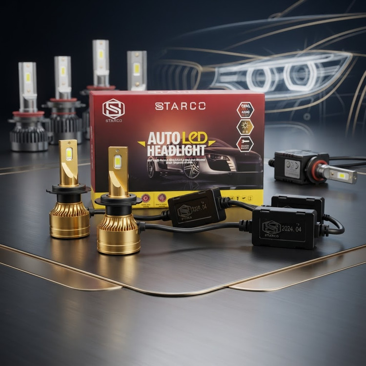 هدلایت مدل S50 پایه H7 استارکو starco